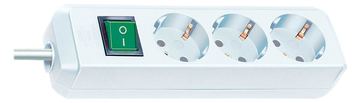 Brennenstuhl Eco-Line - Steckdosenleiste - Ausgangsanschlüsse: 3 von LumaTech