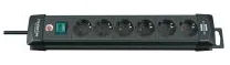 Brennenstuhl Premium-Line - Steckdosenleiste - 3 m schwarz 6, Ansicht 2