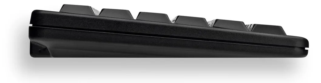 Cherry Compact-Keyboard G84-4100 - Tastatur - PS/2, USB - TL: Deutsch, QWERTZ - Universal, Ansicht 3