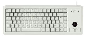 Cherry Compact-Keyboard G84-4400 - Tastatur - USB - TL: Deutsch, QWERTZ - Grau von LumaTech