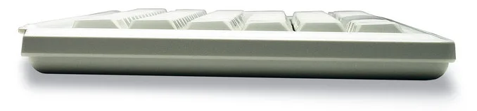 Cherry Compact-Keyboard G84-4400 - Tastatur - USB - TL: Deutsch, QWERTZ - Grau, Ansicht 2