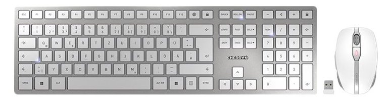 Cherry DW 9100 SLIM - Tastatur-und-Maus-Set - kabellos - TL: Deutsch, QWERTZ
