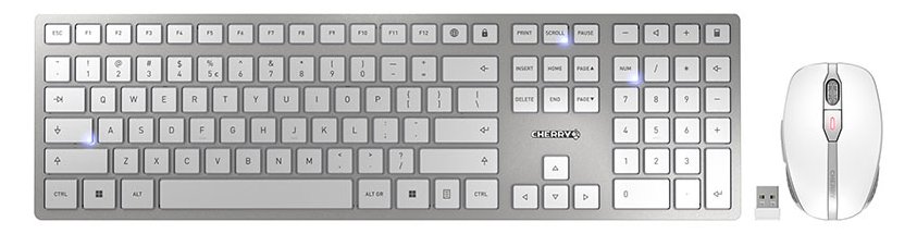 Cherry DW 9100 SLIM - Tastatur-und-Maus-Set - kabellos - TL: EU, QWERTY