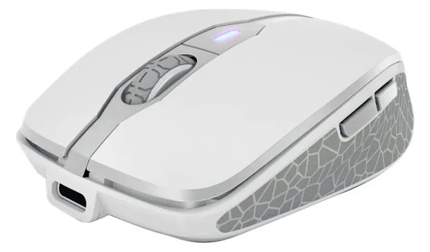 Cherry DW 9100 SLIM - Tastatur-und-Maus-Set - kabellos - TL: EU, QWERTY - silber, Ansicht 2