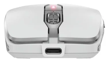 Cherry DW 9100 SLIM - Tastatur-und-Maus-Set - kabellos - TL: Französisch, AZERTY - silber, Ansicht 3
