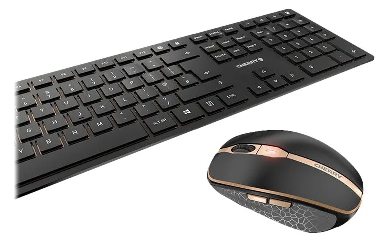 Cherry DW 9100 SLIM - Tastatur-und-Maus-Set - kabellos - TL: Italienisch, QWERTY, Ansicht 4