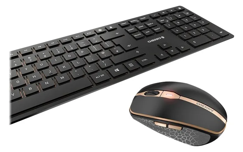 Cherry DW 9100 SLIM - Tastatur-und-Maus-Set - kabellos - TL: Nordisch, QWERTY, Ansicht 3
