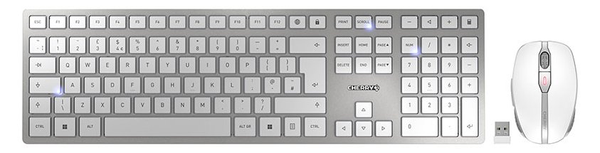 Cherry DW 9100 SLIM - Tastatur-und-Maus-Set - kabellos - TL: UK, QWERTY