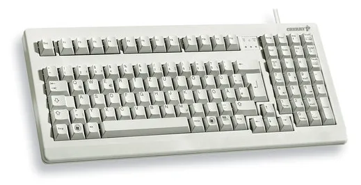 Cherry G80-1800 - Tastatur - PS/2, USB - TL: Deutsch, QWERTZ, Ansicht 3