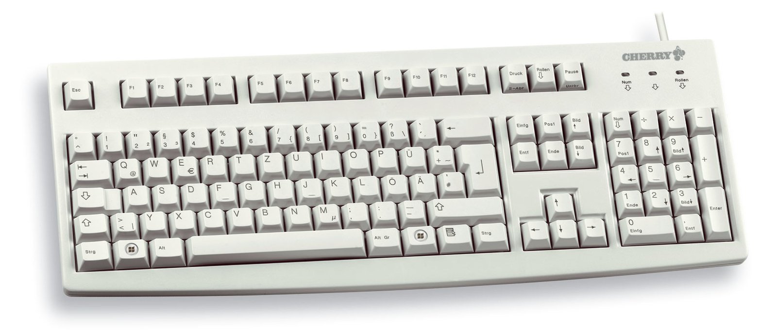 Cherry G83-6105 - Tastatur - USB - TL: Deutsch, QWERTZ
