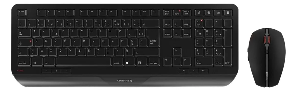 Cherry GENTIX DESKTOP - Tastatur-und-Maus-Set - TL: Belgisch, AZERTY, Ansicht 4