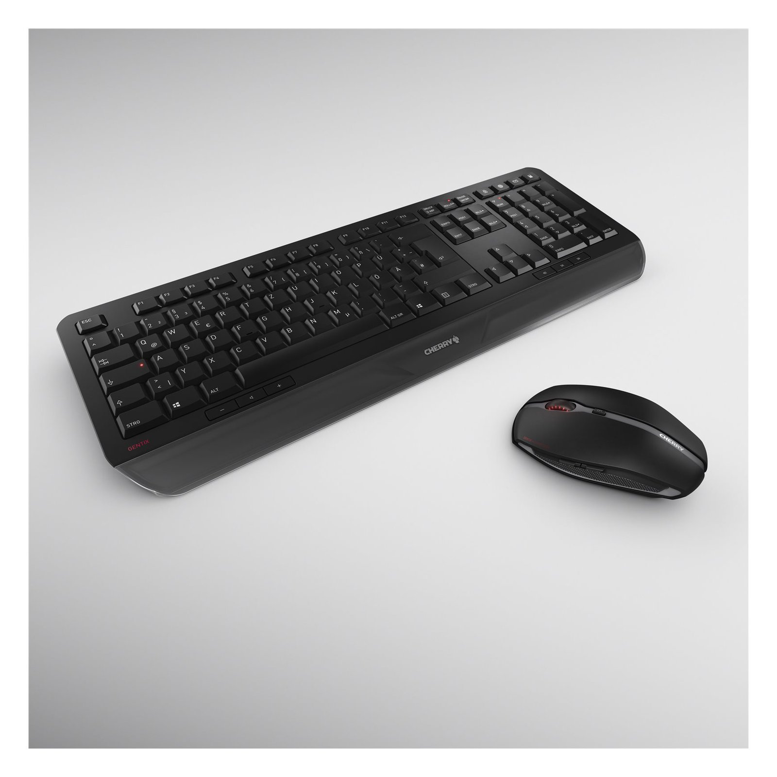 Cherry GENTIX DESKTOP - Tastatur-und-Maus-Set - TL: Deutsch, QWERTZ