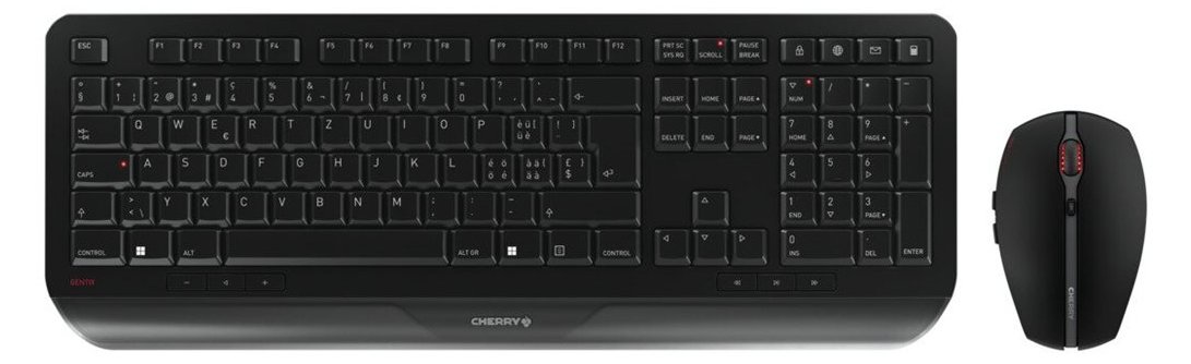 Cherry GENTIX DESKTOP - Tastatur-und-Maus-Set - TL: Schweiz, QWERTZ