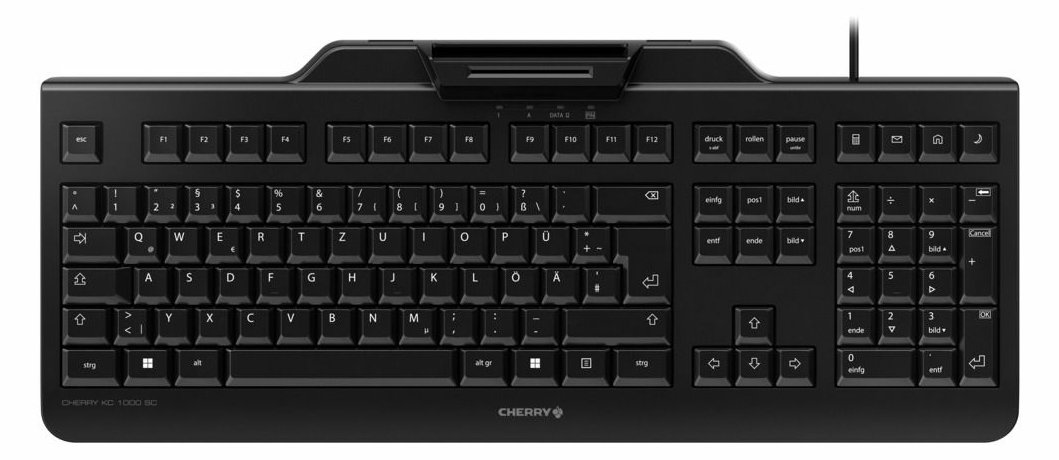 Cherry JK-A0100CS-2 - Tastatur - TL: CZ/SK, QWERTY