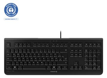 Cherry KC 1000 - Tastatur - Schwarz - TL: Schweiz, QWERTZ von LumaTech