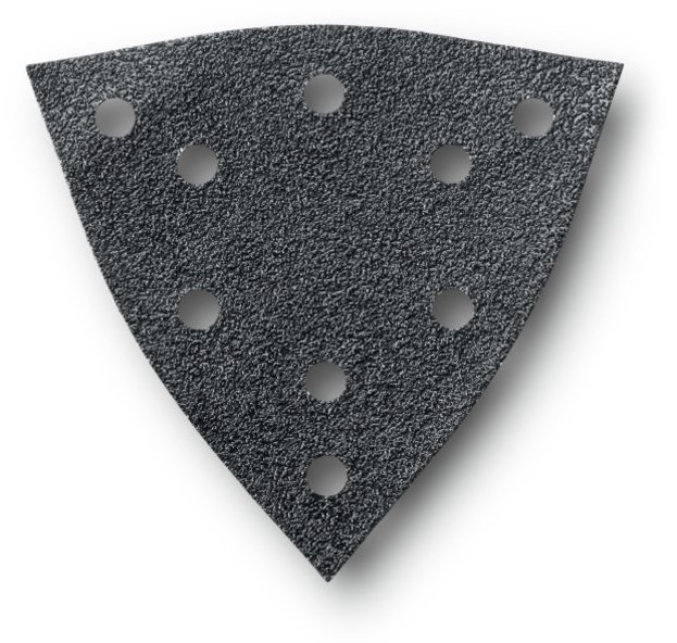 Fein Schleifblätter - gelocht - Sandpapier - Schwarz - 130 mm - 16 Stück(e)