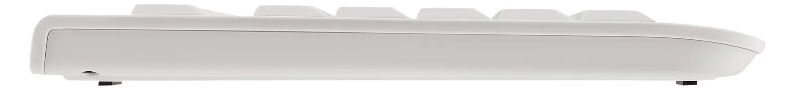 Cherry KC 1000 - Tastatur - USB - Pale Gray - TL: UK, QWERTY, Ansicht 3
