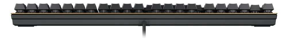 Cherry KC 200 MX - Tastatur - USB - TL: Deutsch, QWERTZ - schwarz, bronze Cherry MX Brown, Ansicht 4