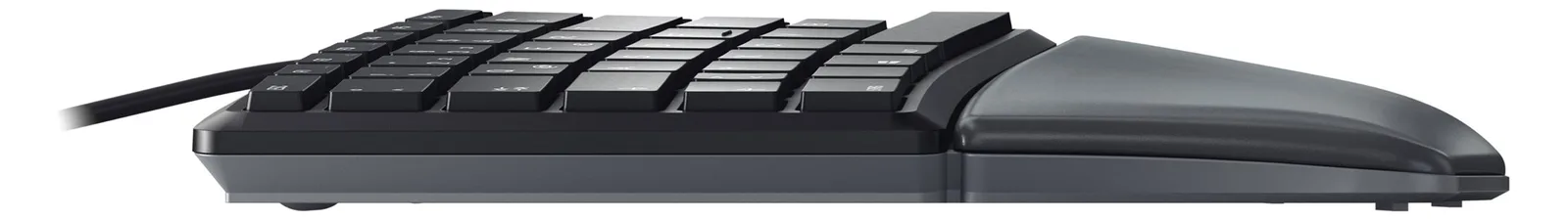 Cherry KC 4500 ERGO - Tastatur - USB - TL: Deutsch, QWERTZ, Ansicht 3