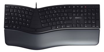 Cherry KC 4500 ERGO - Tastatur - USB - TL: Französisch, AZERTY von LumaTech