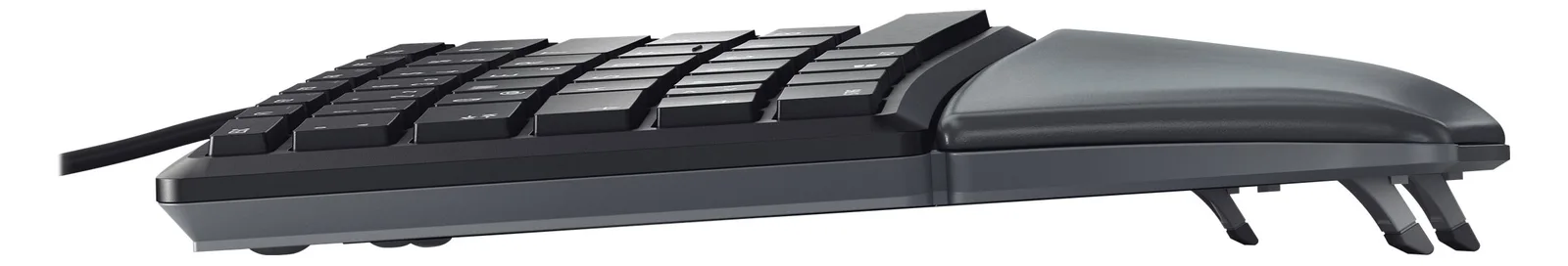 Cherry KC 4500 ERGO - Tastatur - USB - TL: Nordisch, QWERTY, Ansicht 4