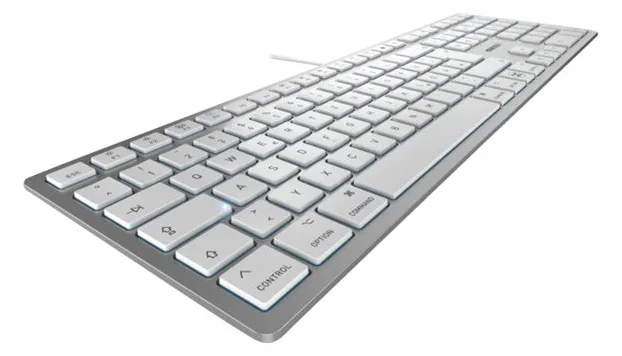 Cherry KC 6000 SLIM - Tastatur - USB-C - TL: Deutsch, QWERTZ, Ansicht 4