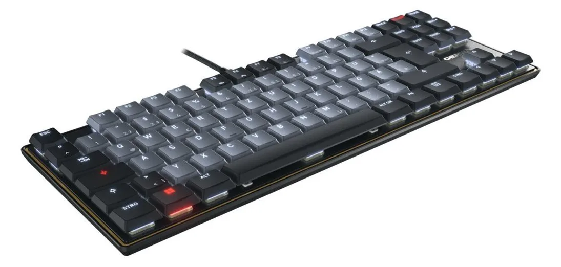 Cherry Keyboard Corded Mechanical MX LP 2.0 Ivo - Tastatur - USB Typ C - TL: Deutsch, QWERTZ, Ansicht 3