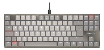Cherry Keyboard KC 500 MX LP TKL - grau - Tastatur - TL: Deutsch, QWERTZ von LumaTech