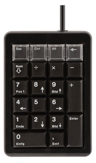 Cherry Keypad G84-4700 - Tastenfeld - USB - TL: Deutsch, QWERTZ