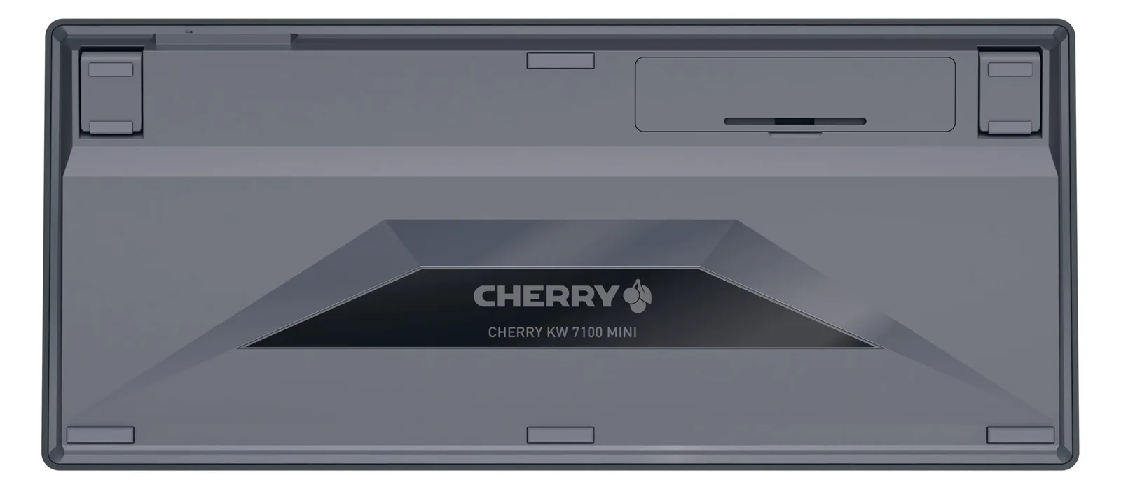 Cherry KW 7100 MINI BT - Tastatur - kabellos - TL: EU, QWERTY - blau, Ansicht 3