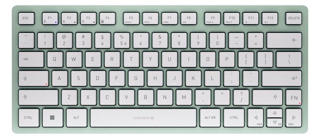 Cherry KW 7100 MINI BT - Tastatur - kabellos - TL: EU, QWERTY