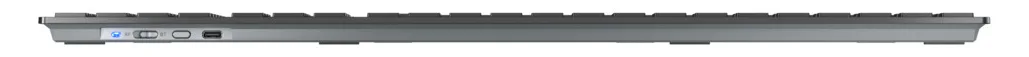 Cherry KW 9100 SLIM - Tastatur - 100% - full size - TL: Portugiesisch, QWERTY, Ansicht 4