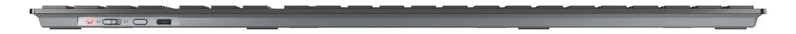 Cherry KW 9100 SLIM - Tastatur - kabellos - 2.4 GHz, Bluetooth 4.0 - TL: Belgisch, AZERTY, Ansicht 2