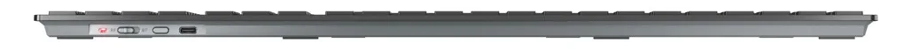 Cherry KW 9100 SLIM - Tastatur - kabellos - 2.4 GHz, Bluetooth 4.0 - TL: Belgisch, AZERTY, Ansicht 4