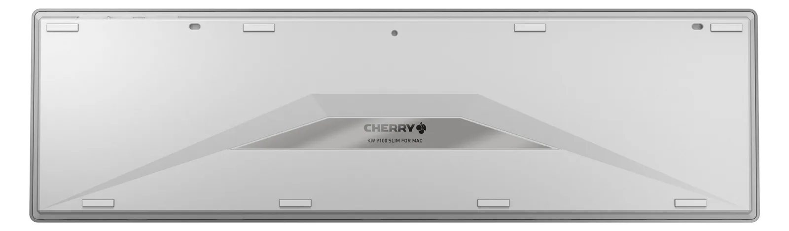 Cherry KW 9100 SLIM - Tastatur - kabellos - 2.4 GHz, Bluetooth 4.0 - TL: Deutsch, QWERTZ - silber, Ansicht 3