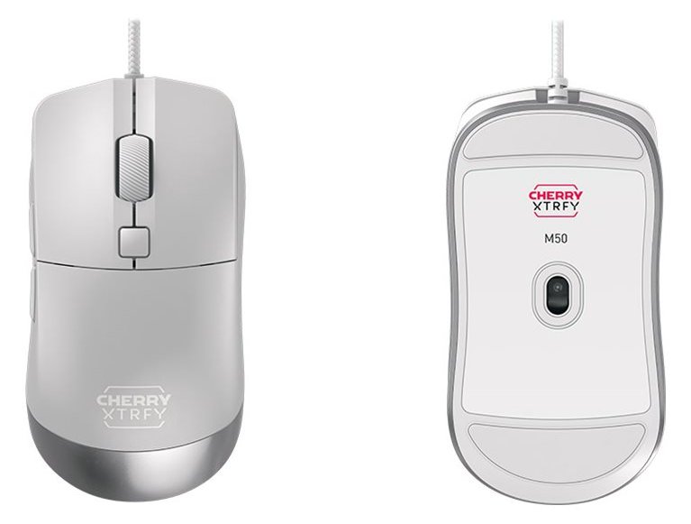 Cherry M50 White Wired Mouse