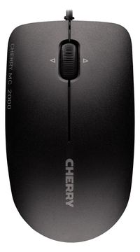 Cherry MC 2000 - Maus - rechts- und linkshändig - Schwarz von LumaTech