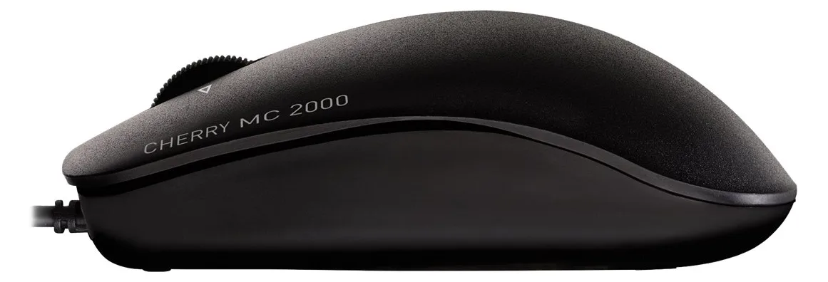 Cherry MC 2000 - Maus - rechts- und linkshändig - Schwarz, Ansicht 4