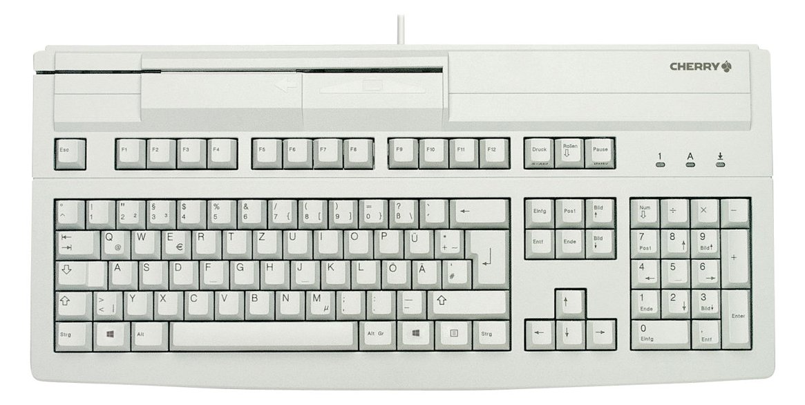 Cherry MultiBoard V2 G80-8000 - Tastatur - USB - TL: Deutsch, QWERTZ