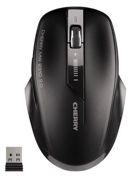 Cherry MW 2310 2.0 - Maus - rechts- und linkshändig - optisch - 6 Tasten - kabellos - RF, 2.4 GHz von LumaTech