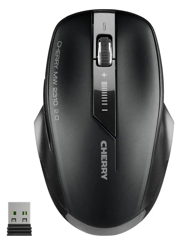 Cherry MW 2310 2.0 - Maus - rechts- und linkshändig - optisch - 6 Tasten - kabellos - RF, 2.4 GHz, Ansicht 5