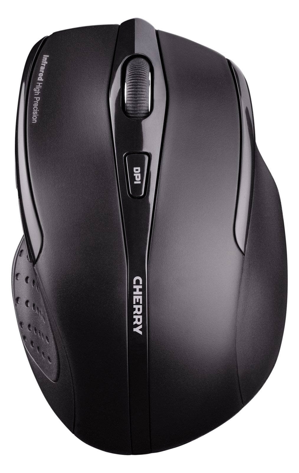 Cherry MW 3000 - Maus - Für Rechtshänder - Infrarot - 5 Tasten - kabellos - 2.4 GHz - kabelloser Empfänger (USB)