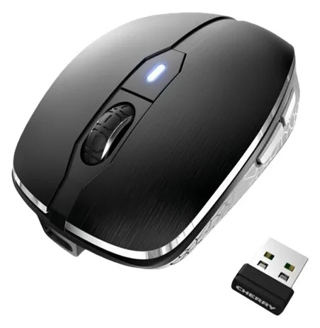 Cherry MW 8C Advanced - Maus - ergonomisch - optisch - 6 Tasten - kabellos - 2.4 GHz, Bluetooth 4.0, Ansicht 2
