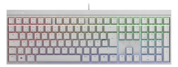 Cherry MX 2.0S - Tastatur - 100% - full size - TL: Deutsch, QWERTZ - Weiß von LumaTech