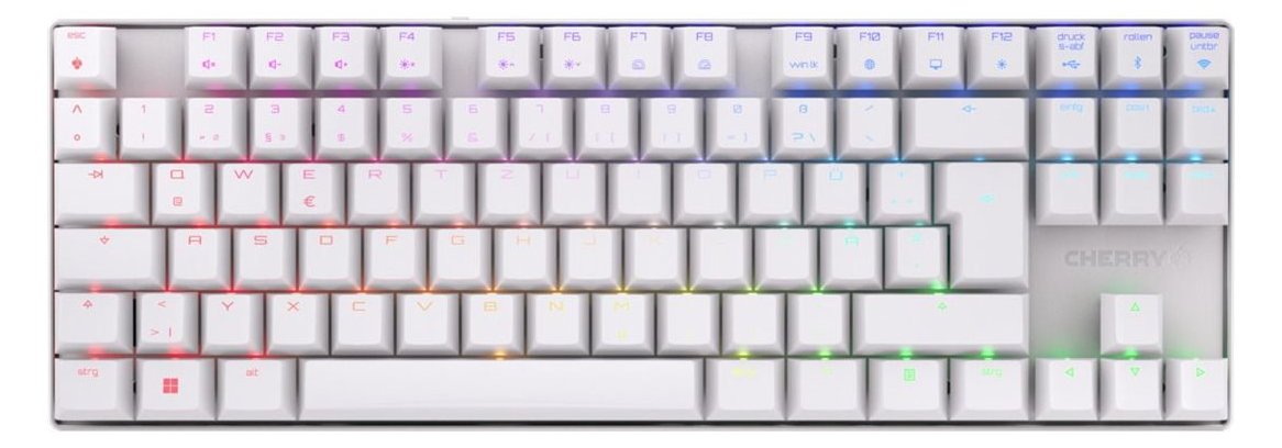 Cherry MX 8.2 - Tastatur - 80% - TKL - Hintergrundbeleuchtung - TL: Deutsch, QWERTZ
