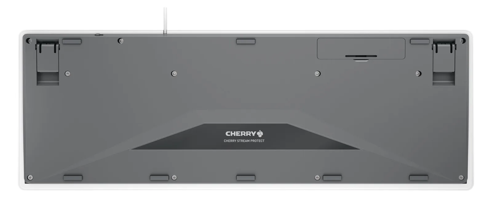 Cherry STREAM - Tastatur - USB Tastenschalter: CHERRY SX - TL: Deutsch, QWERTZ - grau, Ansicht 2