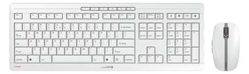 Cherry STREAM DESKTOP RECHARGE - Tastatur-und-Maus-Set - TL: EU, QWERTY - grau von LumaTech