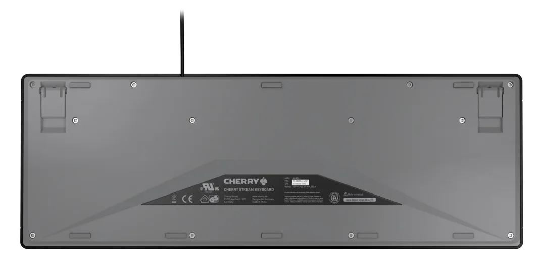 Cherry STREAM KEYBOARD - Tastatur - 100% - full size - TL: Portugiesisch, QWERTY, Ansicht 2