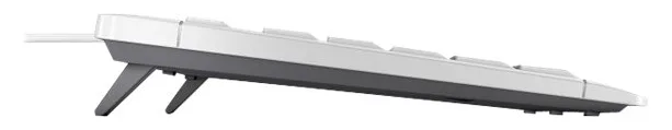 Cherry STREAM KEYBOARD - Tastatur - USB - TL: Französisch, AZERTY - weiß, Ansicht 2