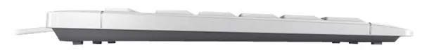 Cherry STREAM KEYBOARD - Tastatur - USB - TL: Französisch, AZERTY - weiß, Ansicht 3